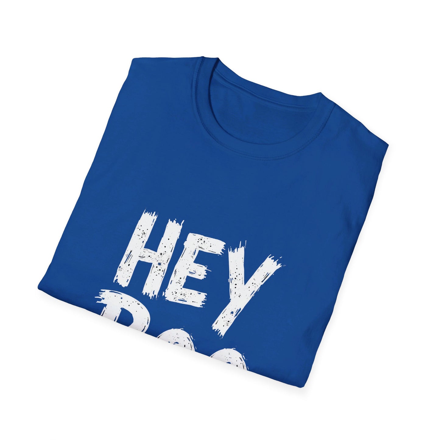 Hey Boo Bold Text Spooky Season Vibes T-Shirt