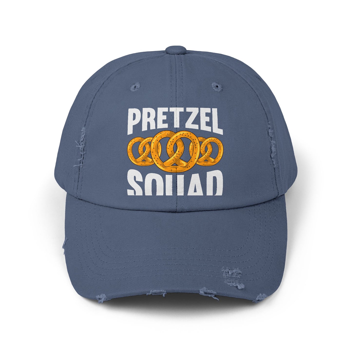 Pretzel Squad Fun Snack Enthusiasts Community Cap