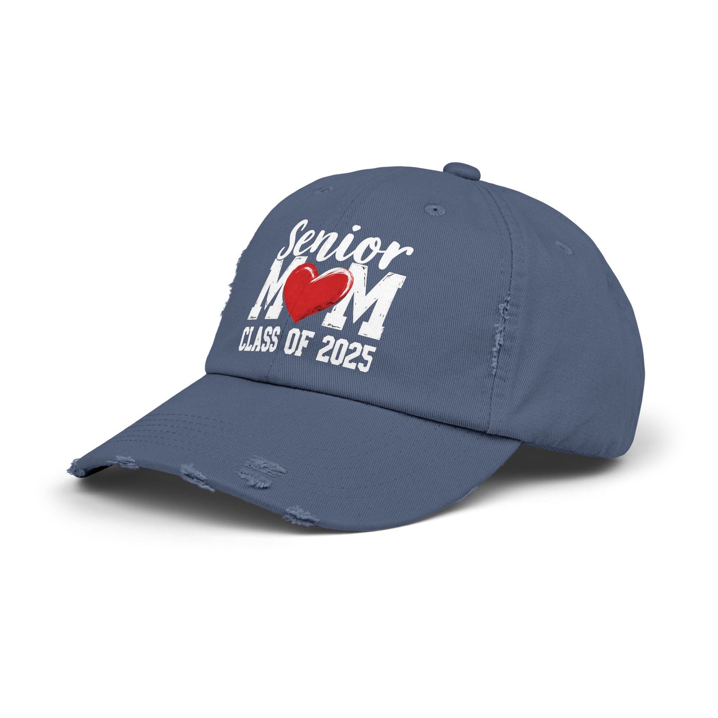 Senior Mom Class of 2025 Heart Cap