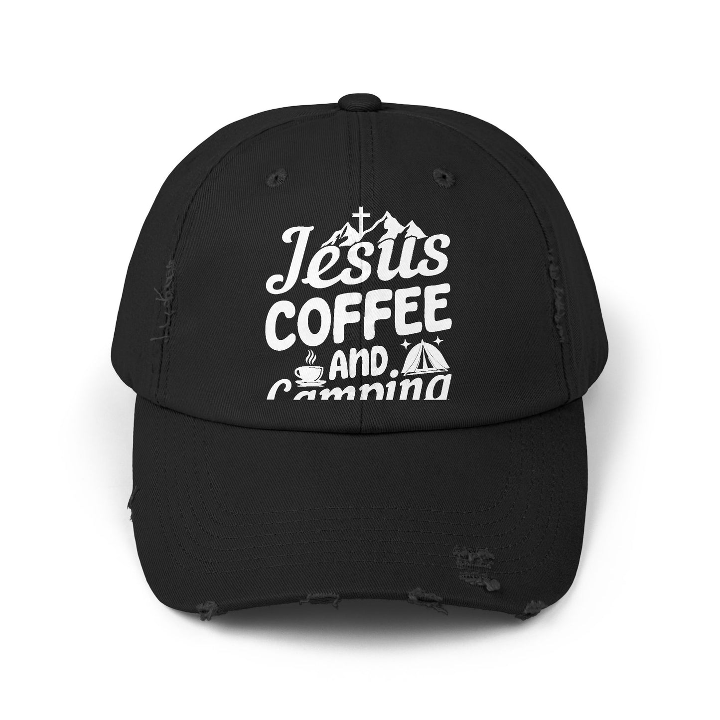 Jesus Coffee And Camping Enthusiast's Favorite Design Cap