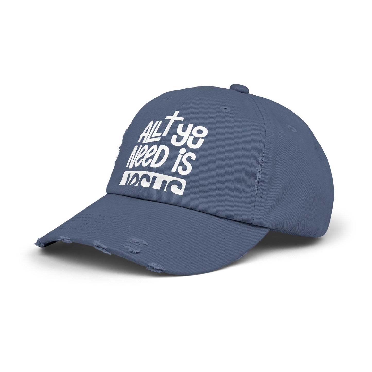 All You Need Is Jesus Inspirational Faith Statement Cap