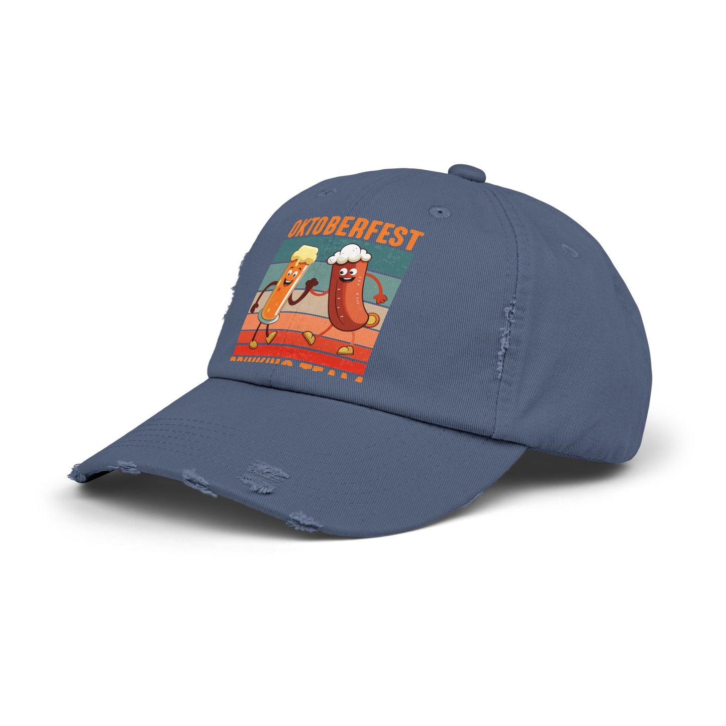 Oktoberfest Drinking Team Let's Get Schnitzel Faced Cap