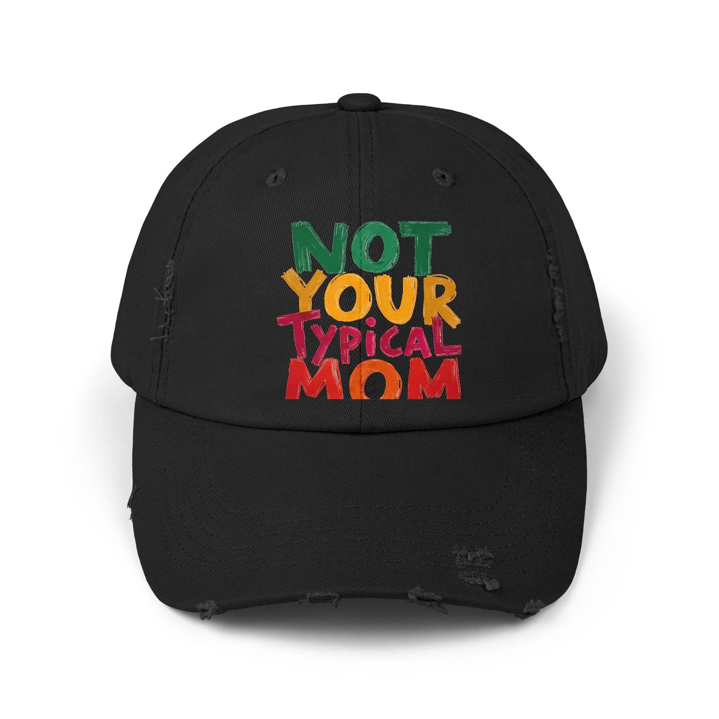 Not Your Typical Mom Bold and Colorful Statement Cap