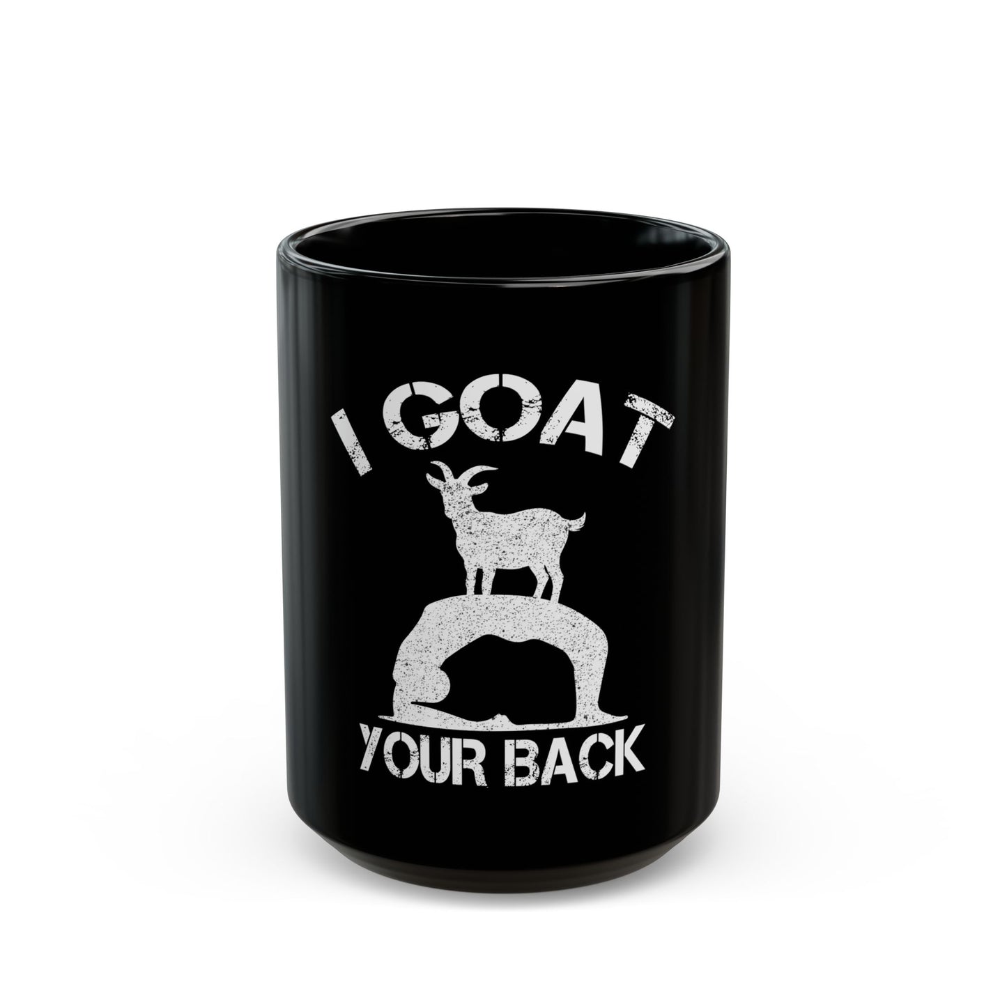 I Goat Your Back Yoga Pose Goat Lovers Ceramic Mug