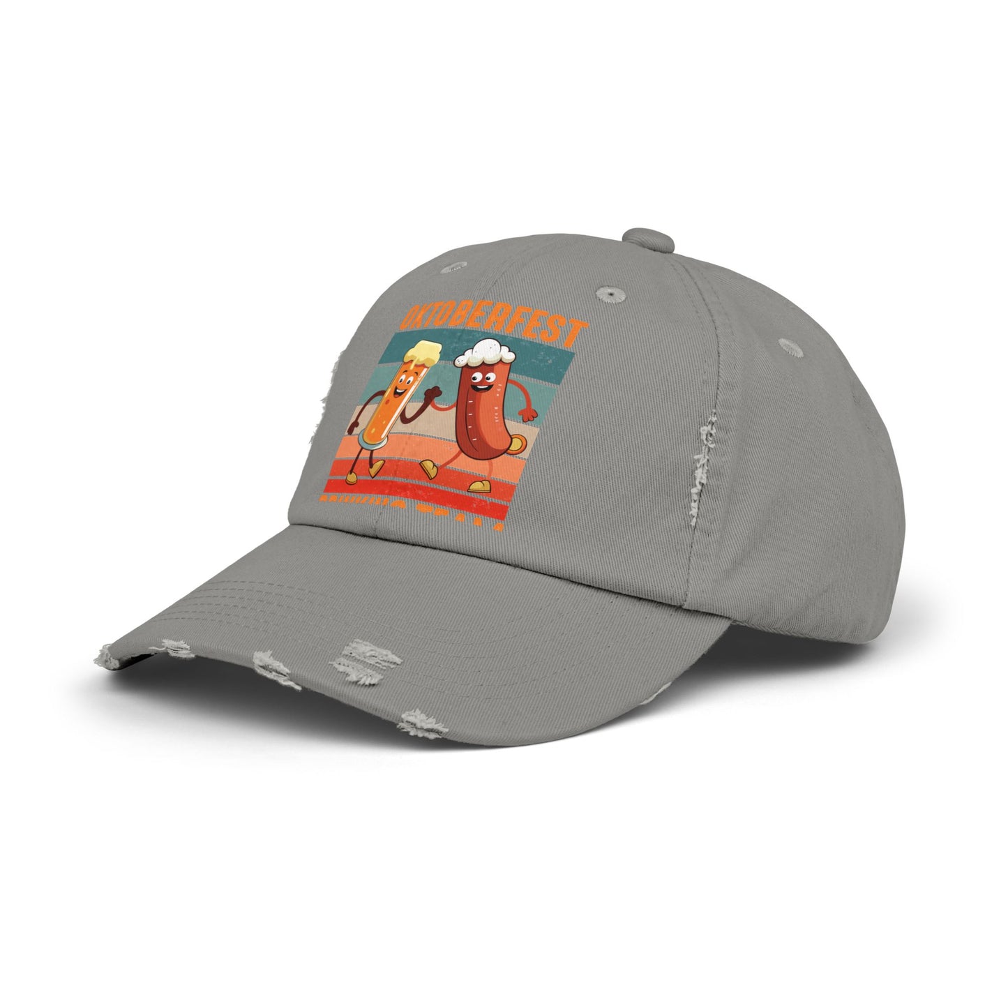 Oktoberfest Drinking Team Let's Get Schnitzel Faced Cap