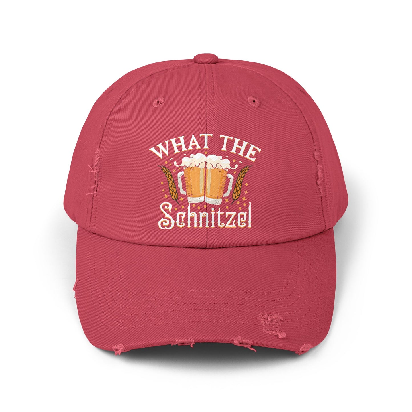 What The Schnitzel Beer Lovers Oktoberfest Design Cap