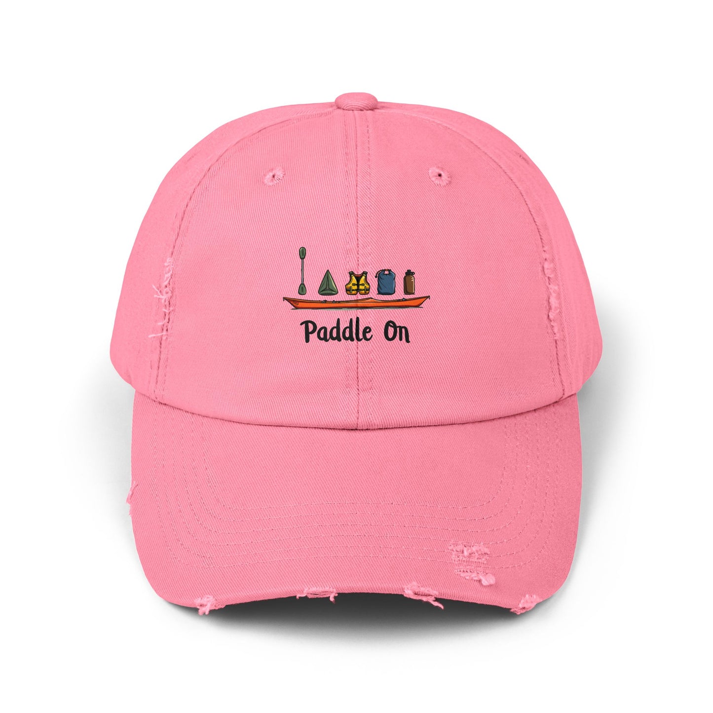 Paddle On Kayak Adventure Enthusiast Gear Cap