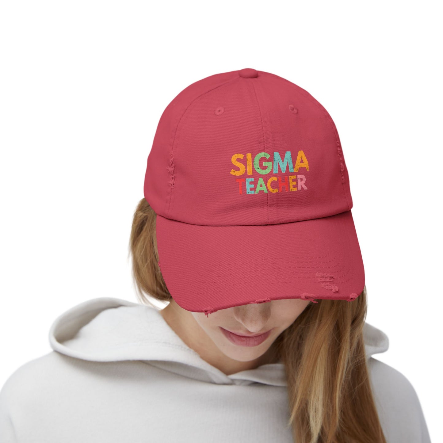 Sigma Teacher Bold Statement for Educators Who Inspire Cap