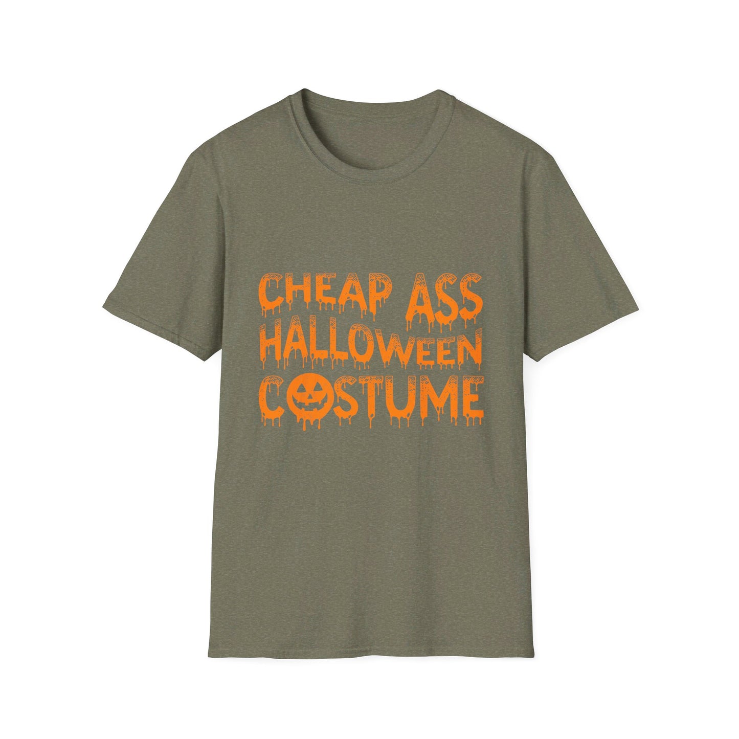 Cheap Ass Halloween Costume Funny Jack-o'-lantern T-Shirt