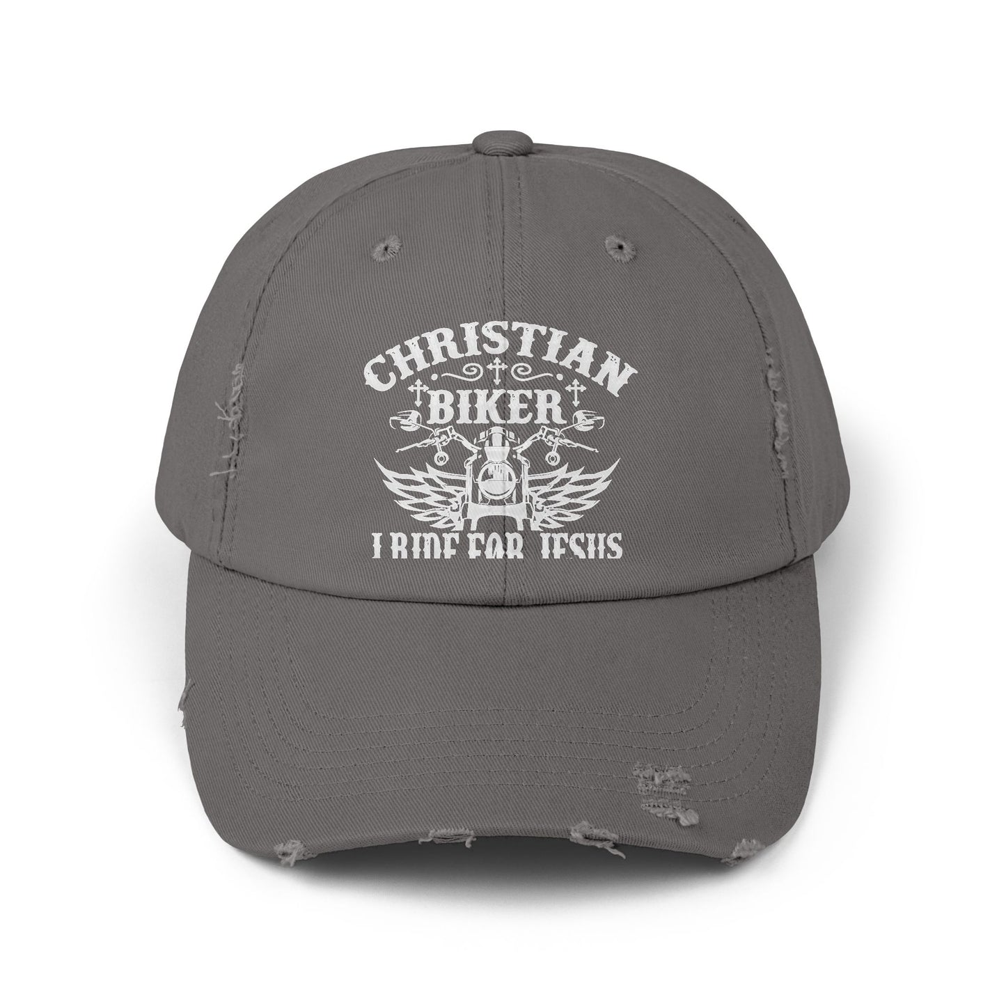 Christian Biker I Ride For Jesus Cap
