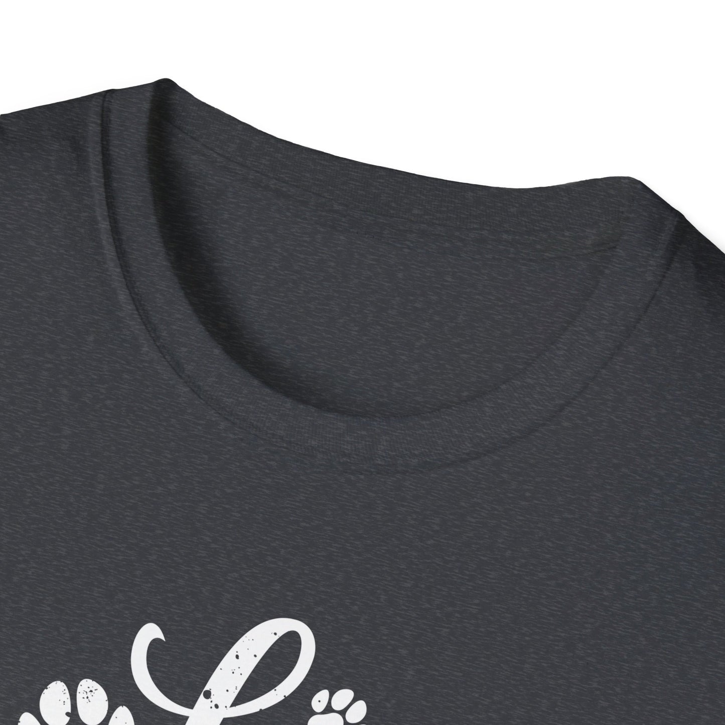 Less People More Cats - Cute Cat Lover Saying with Paw Prints T-Shirt