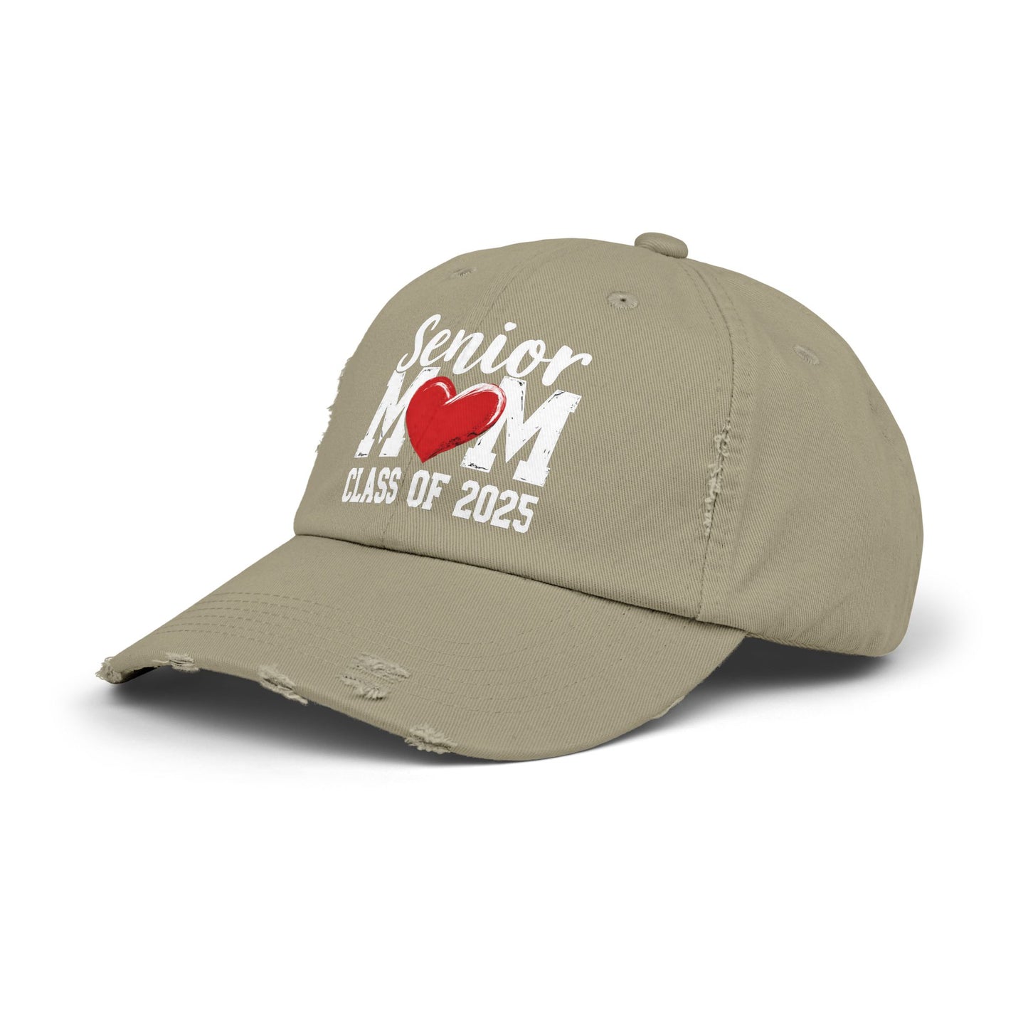 Senior Mom Class of 2025 Heart Cap