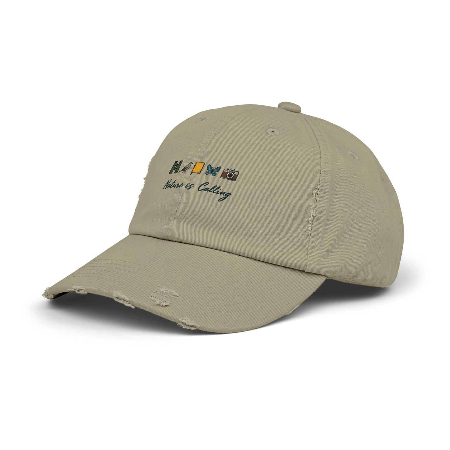 Nature Is Calling Adventure Enthusiasts Design Cap