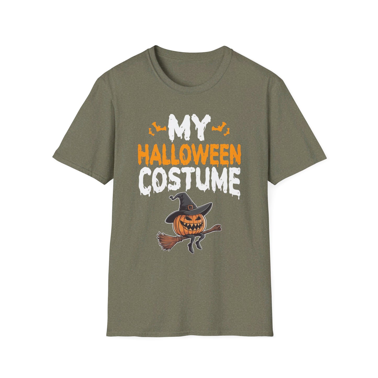 My Halloween Costume Pumpkin Witch Jack-O-Lantern Design T-Shirt