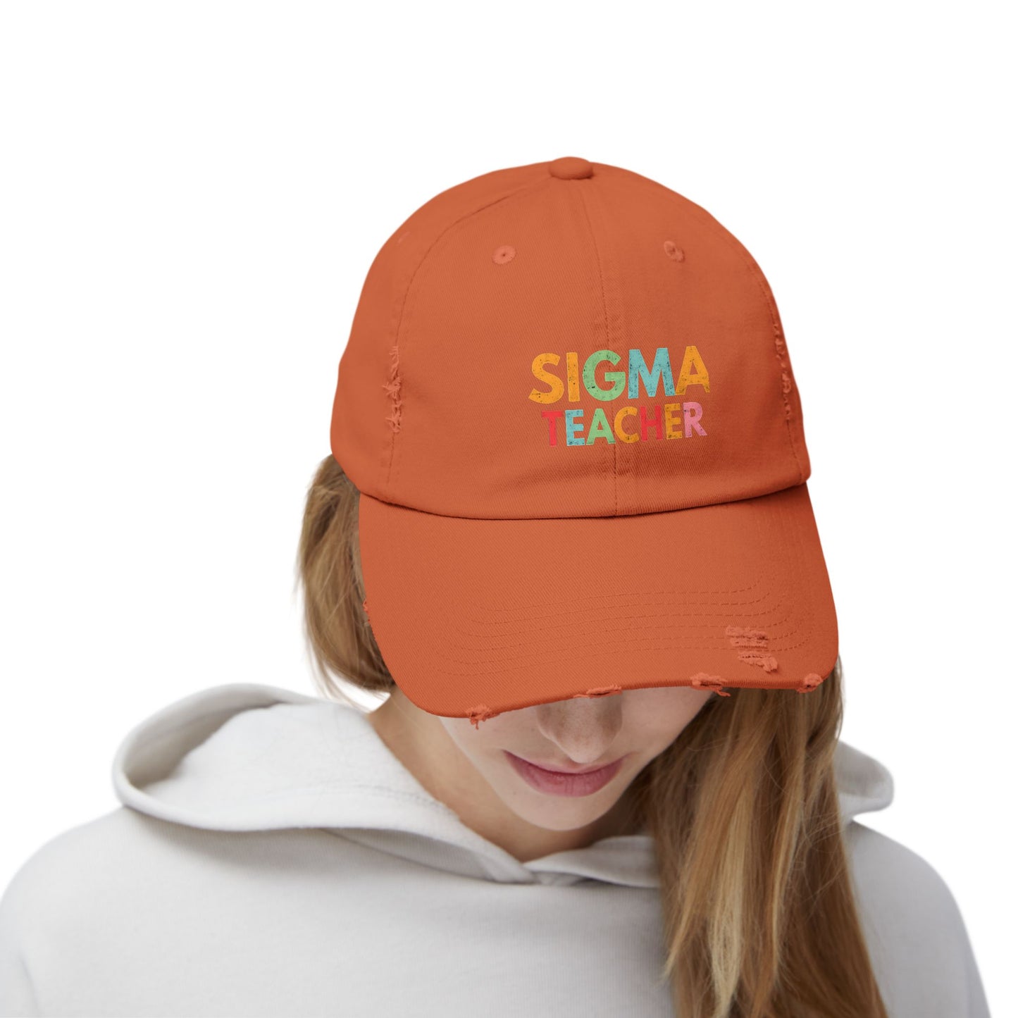 Sigma Teacher Bold Statement for Educators Who Inspire Cap