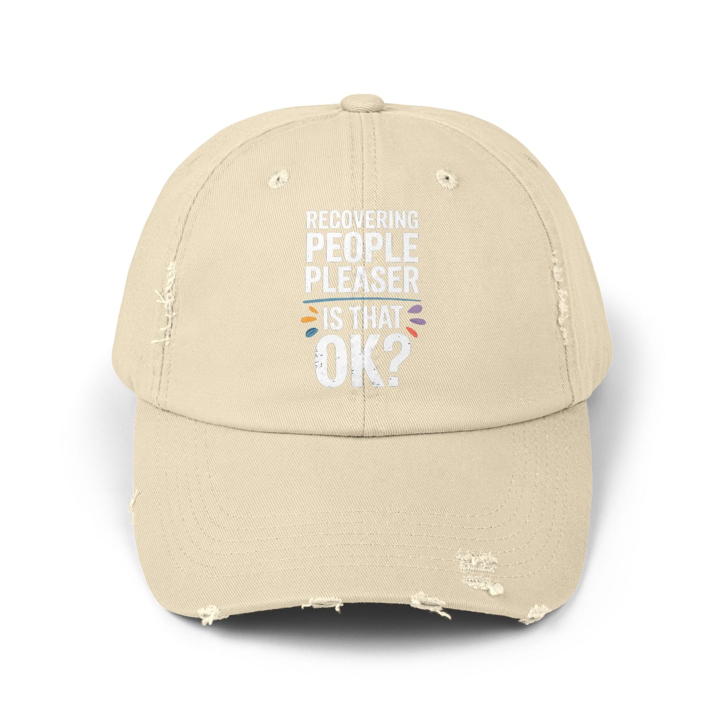 Recovering People Pleaser Is That OK Bold Statement Cap