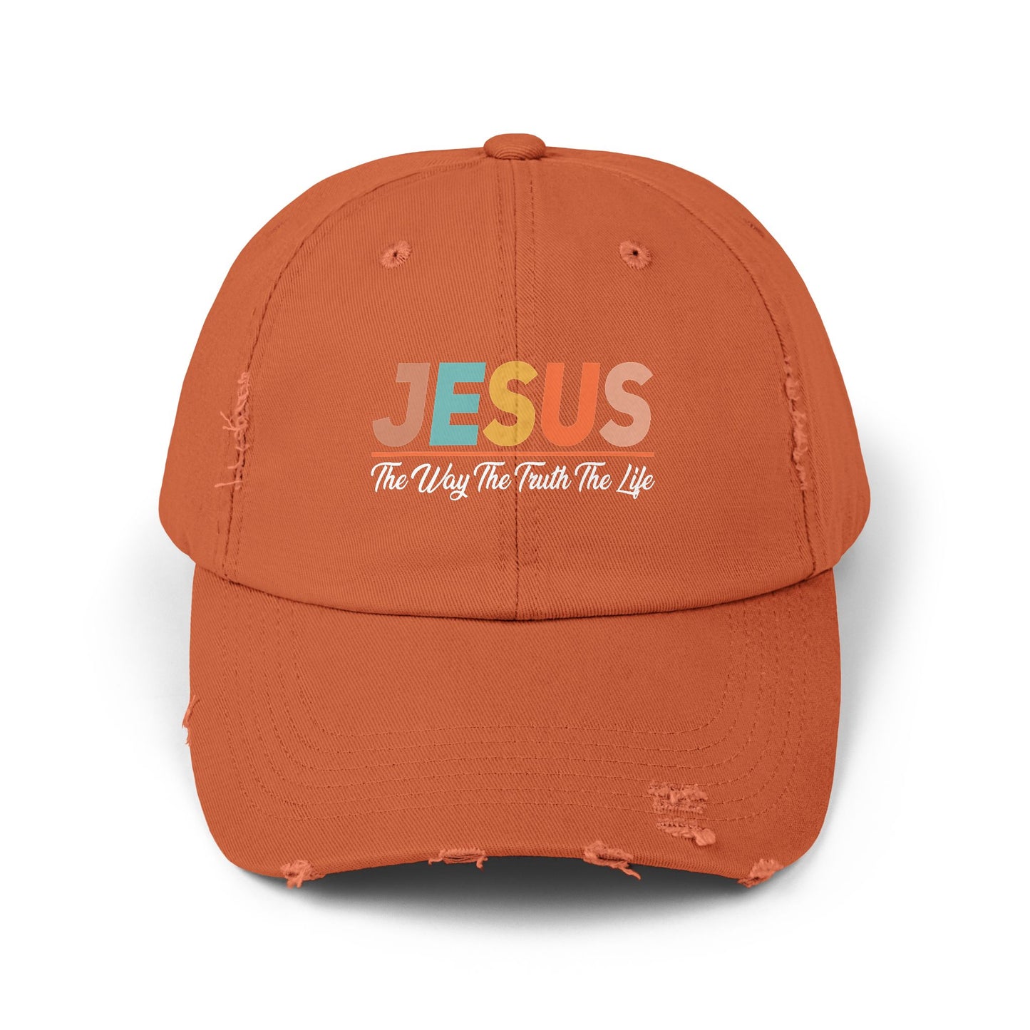 Jesus The Way The Truth The Life Inspirational Message Cap