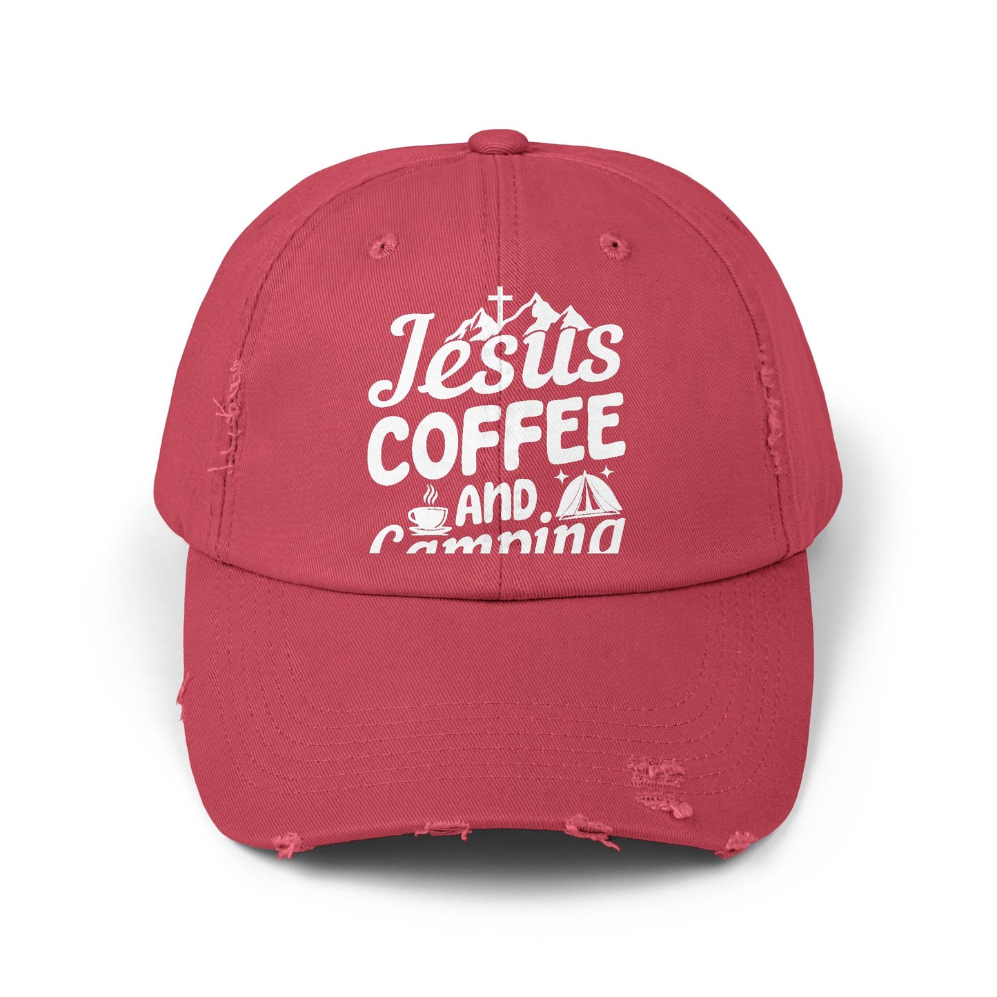 Jesus Coffee And Camping Enthusiast's Favorite Design Cap