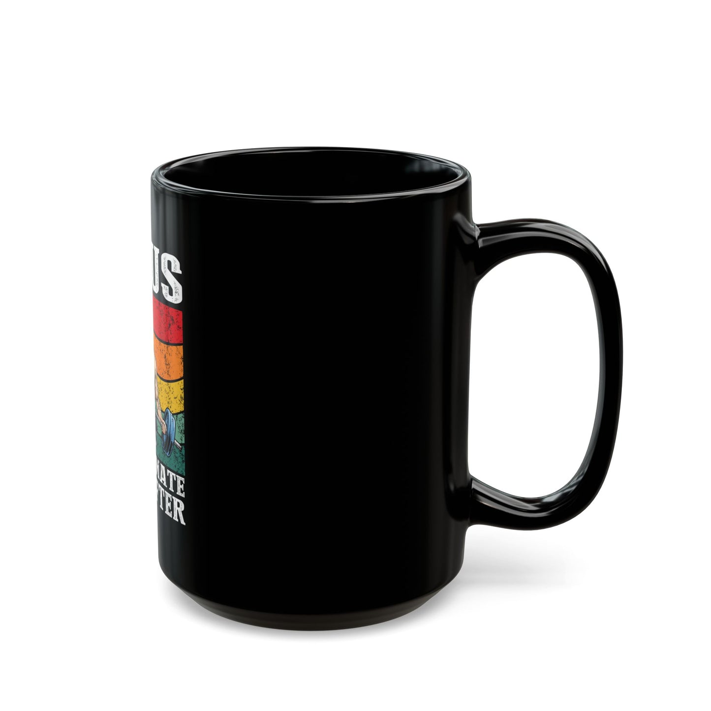 Jesus The Ultimate Deadlifter Rainbow Strength Ceramic Mug