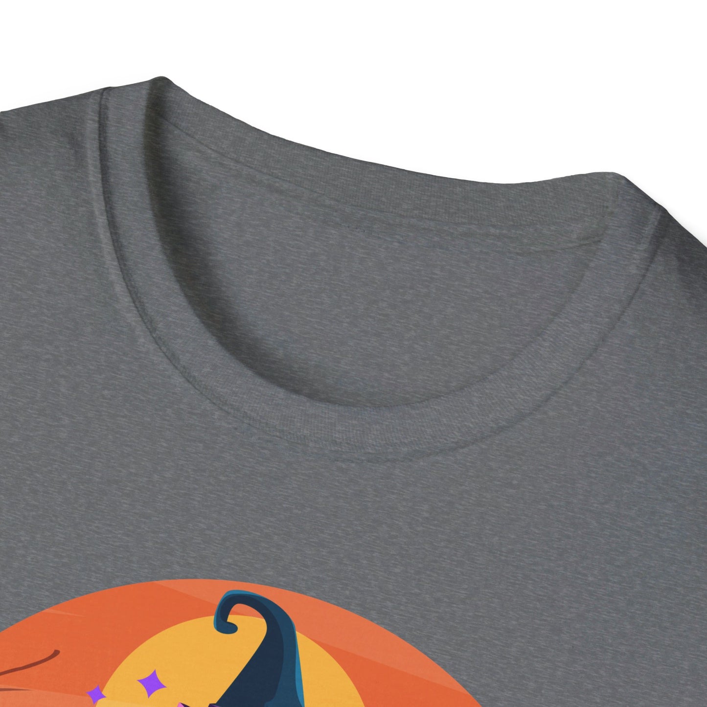 Error 404 Costume Not Found Funny Halloween Witch Cat Pumpkin T-Shirt