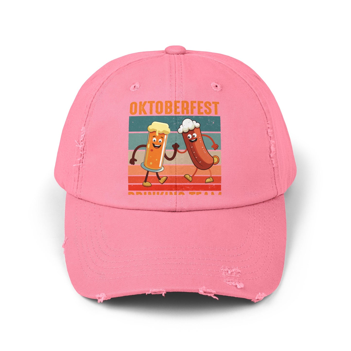 Oktoberfest Drinking Team Let's Get Schnitzel Faced Cap