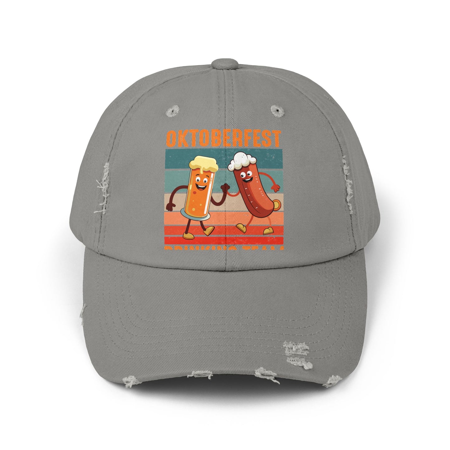 Oktoberfest Drinking Team Let's Get Schnitzel Faced Cap