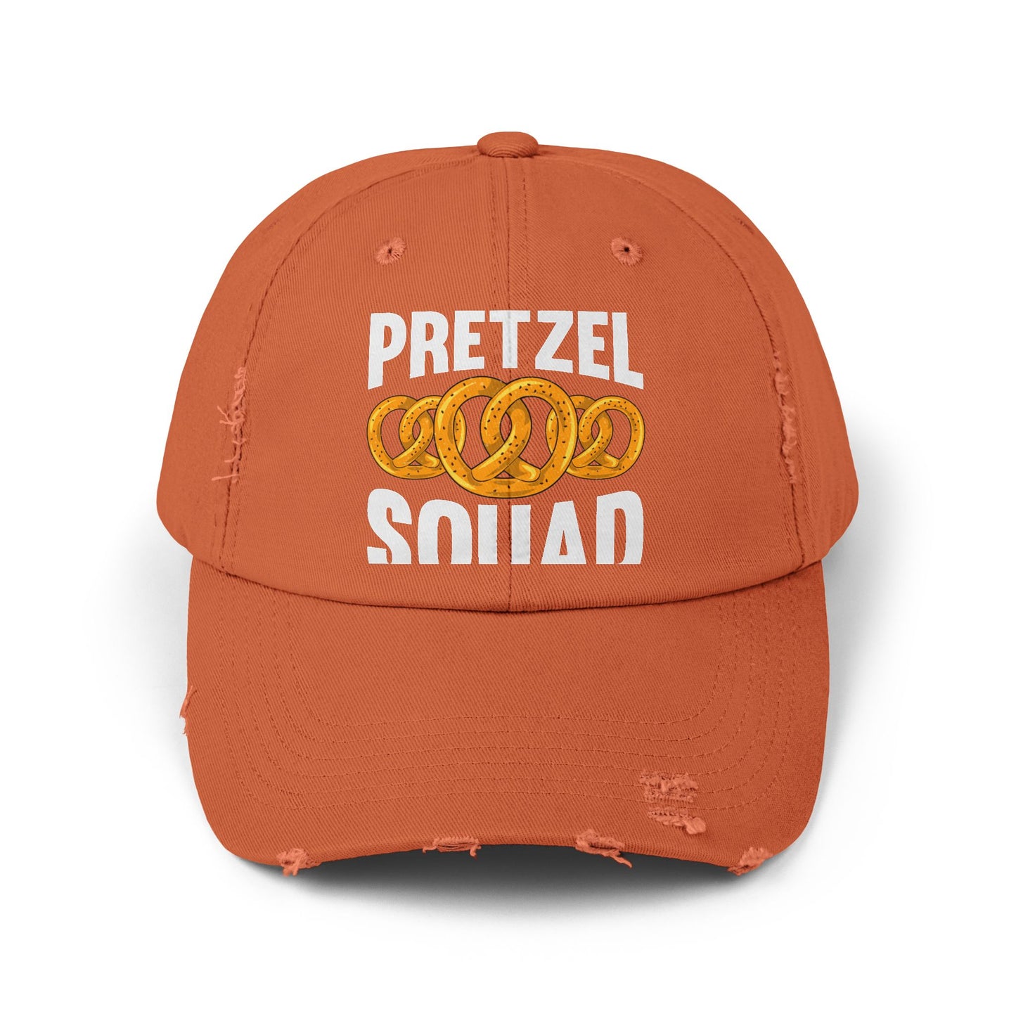 Pretzel Squad Fun Snack Enthusiasts Community Cap