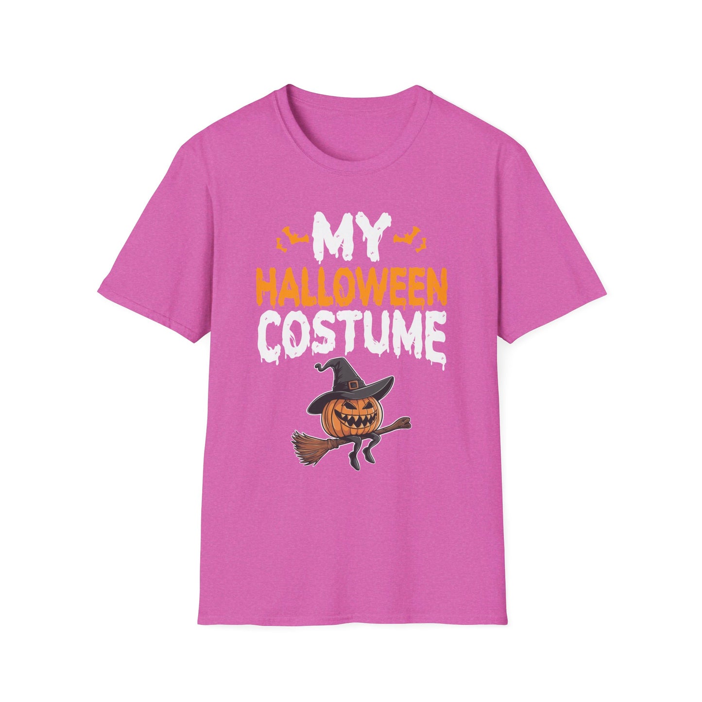 My Halloween Costume Pumpkin Witch Jack-O-Lantern Design T-Shirt