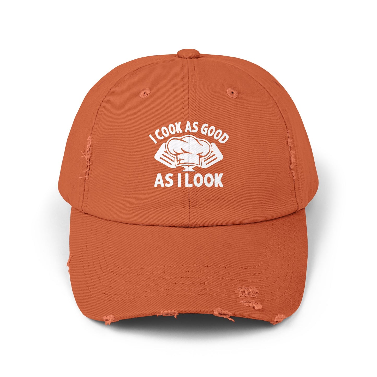 I Cook As Good As I Look Chef Hat Design for Culinary Enthusiasts Cap
