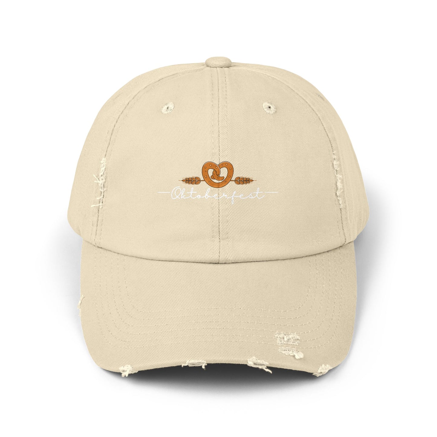 Oktoberfest Pretzel Heart with Wheat Ears Cap