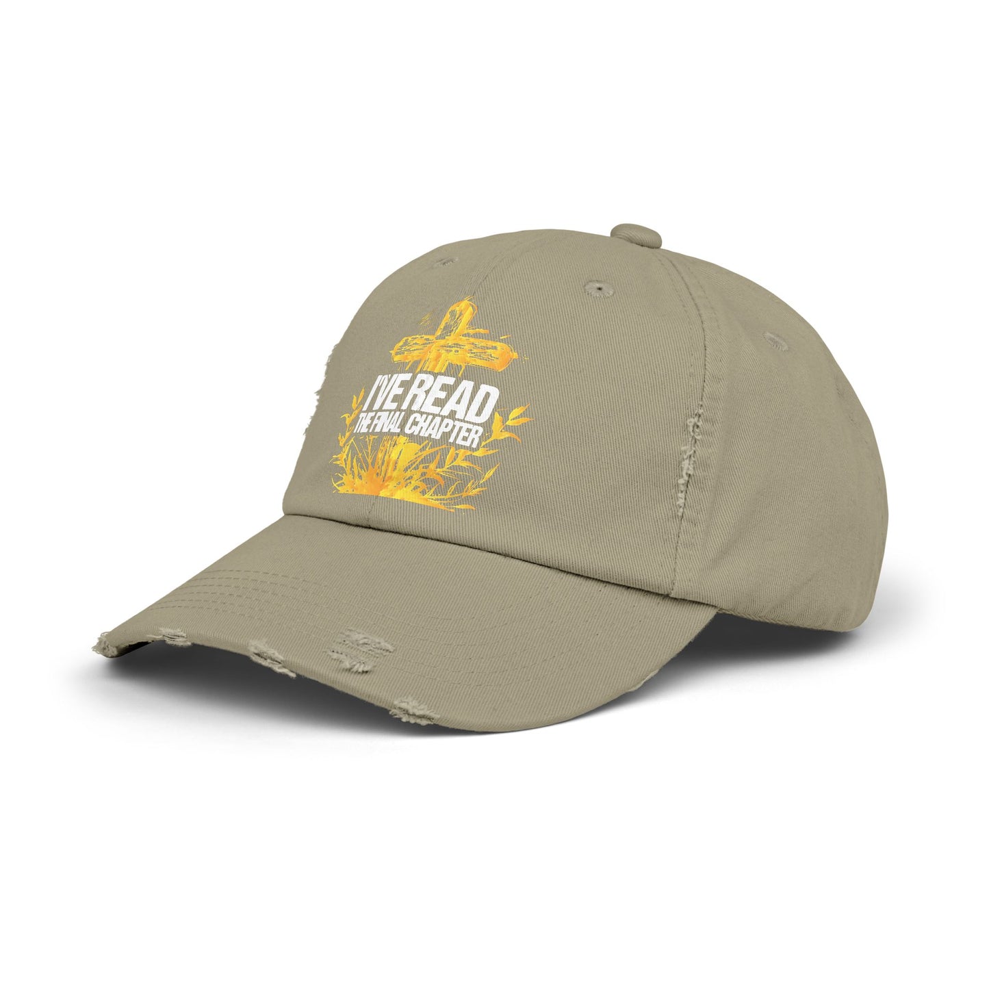 I've Read The Final Chapter God Wins Cross Design Cap