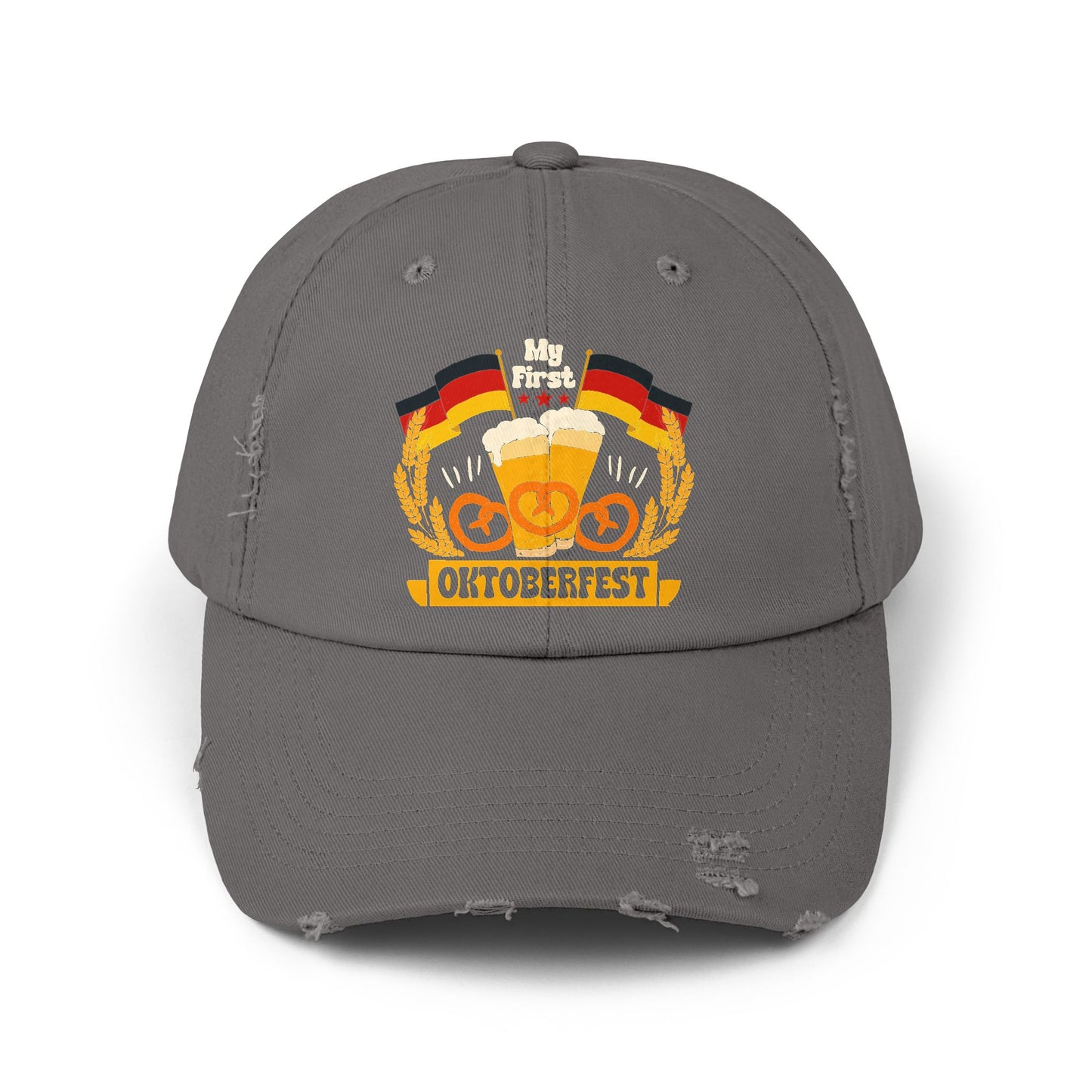 My First Oktoberfest 2024 Beer Pretzels Flags Cap
