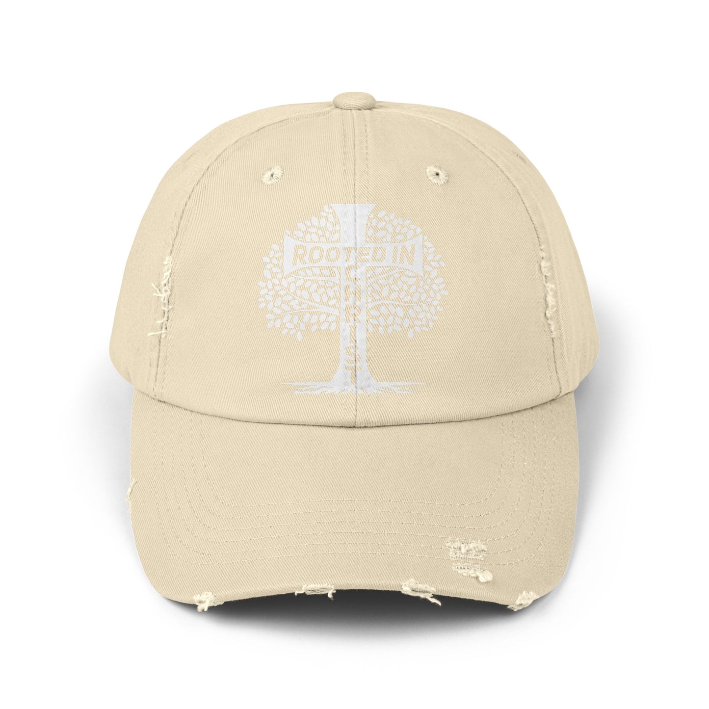 Rooted In Christ Tree of Faith Graphic Cap