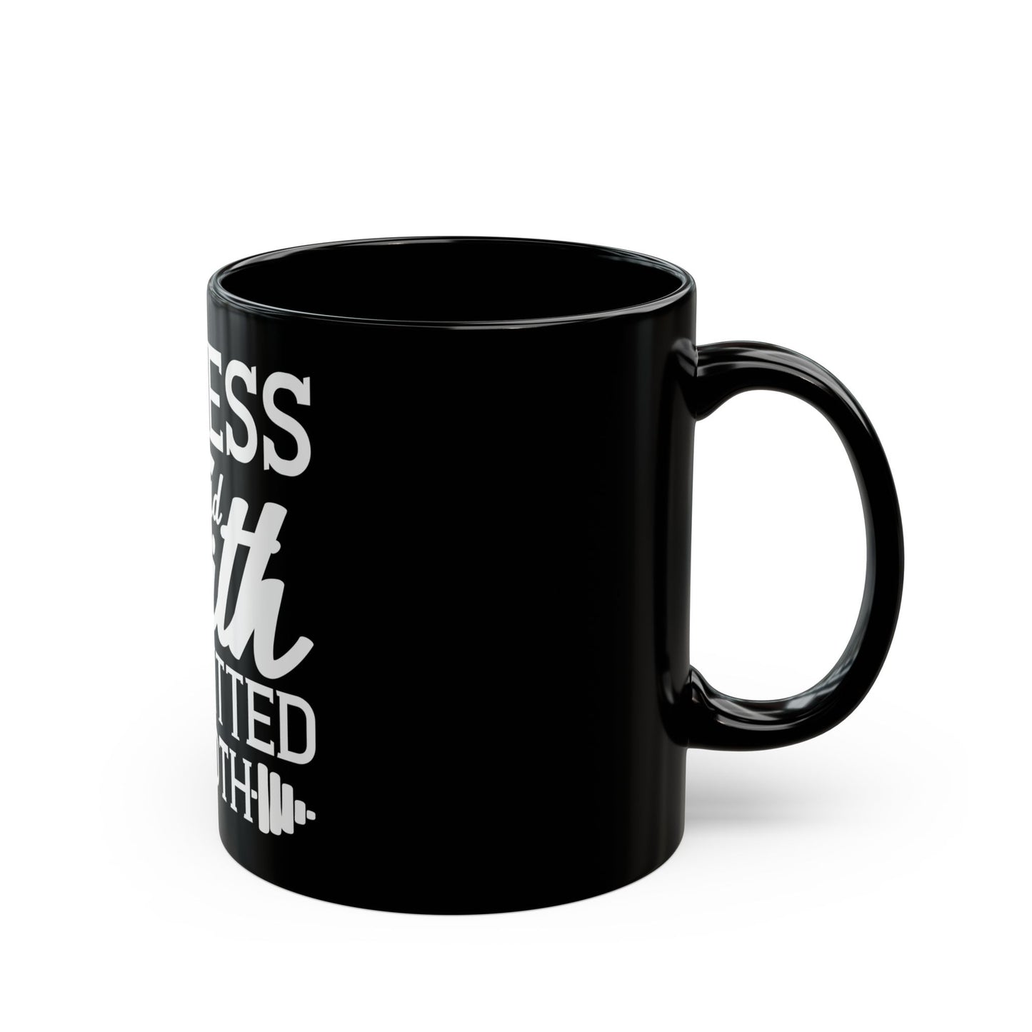 Fitness and Faith Committed to Both Inspirational Workout Motivation Ceramic Mug