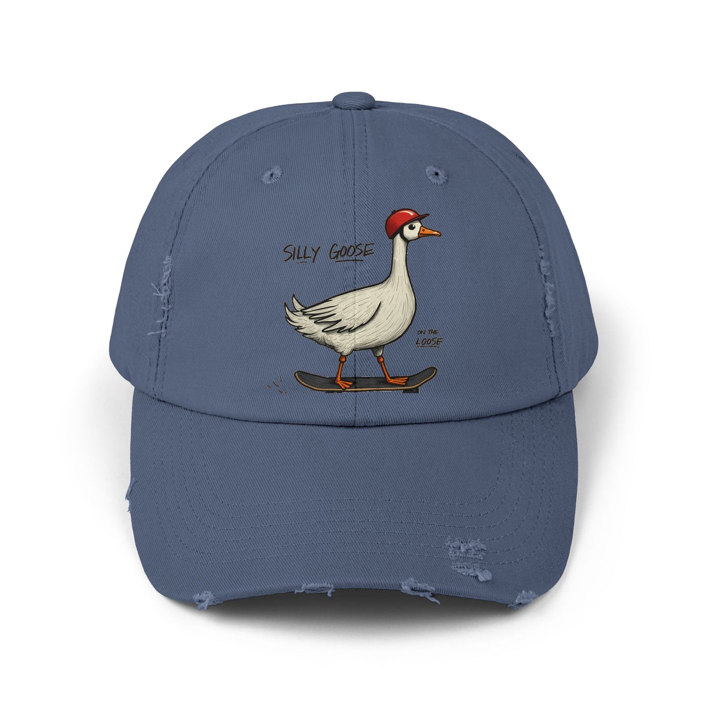 Silly Goose On The Loose Skateboarding Fun Cap