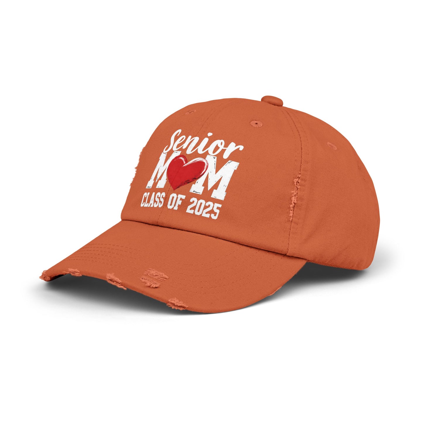 Senior Mom Class of 2025 Heart Cap