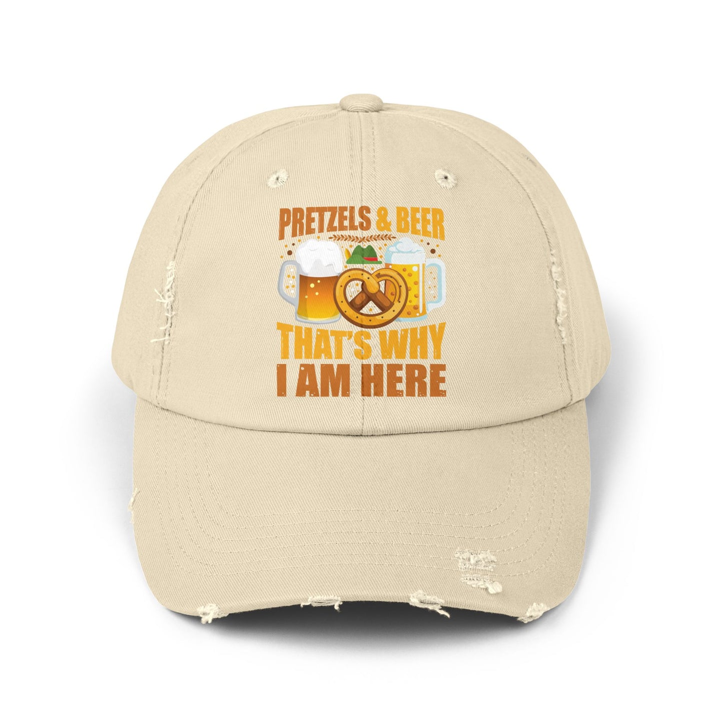 Pretzels & Beer That's Why I Am Here | Oktoberfest Celebration Cap