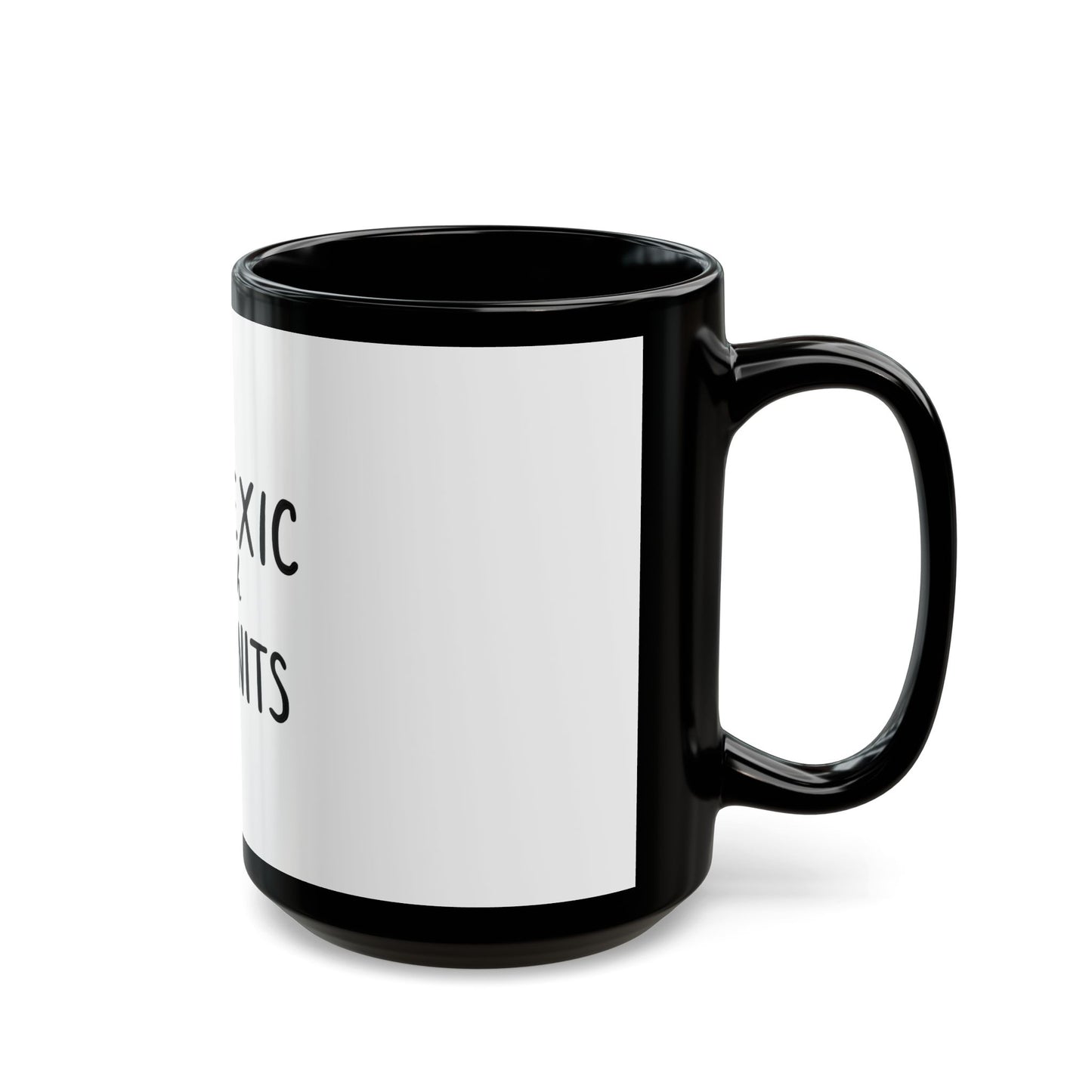 Dyslexic With Tice Nits Humor Ceramic Mug