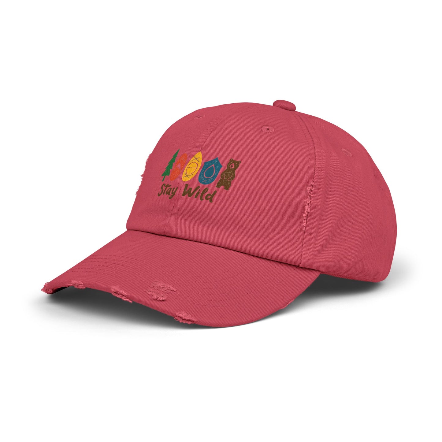 Stay Wild Adventure Nature Lover Design for Outdoor Enthusiasts Cap