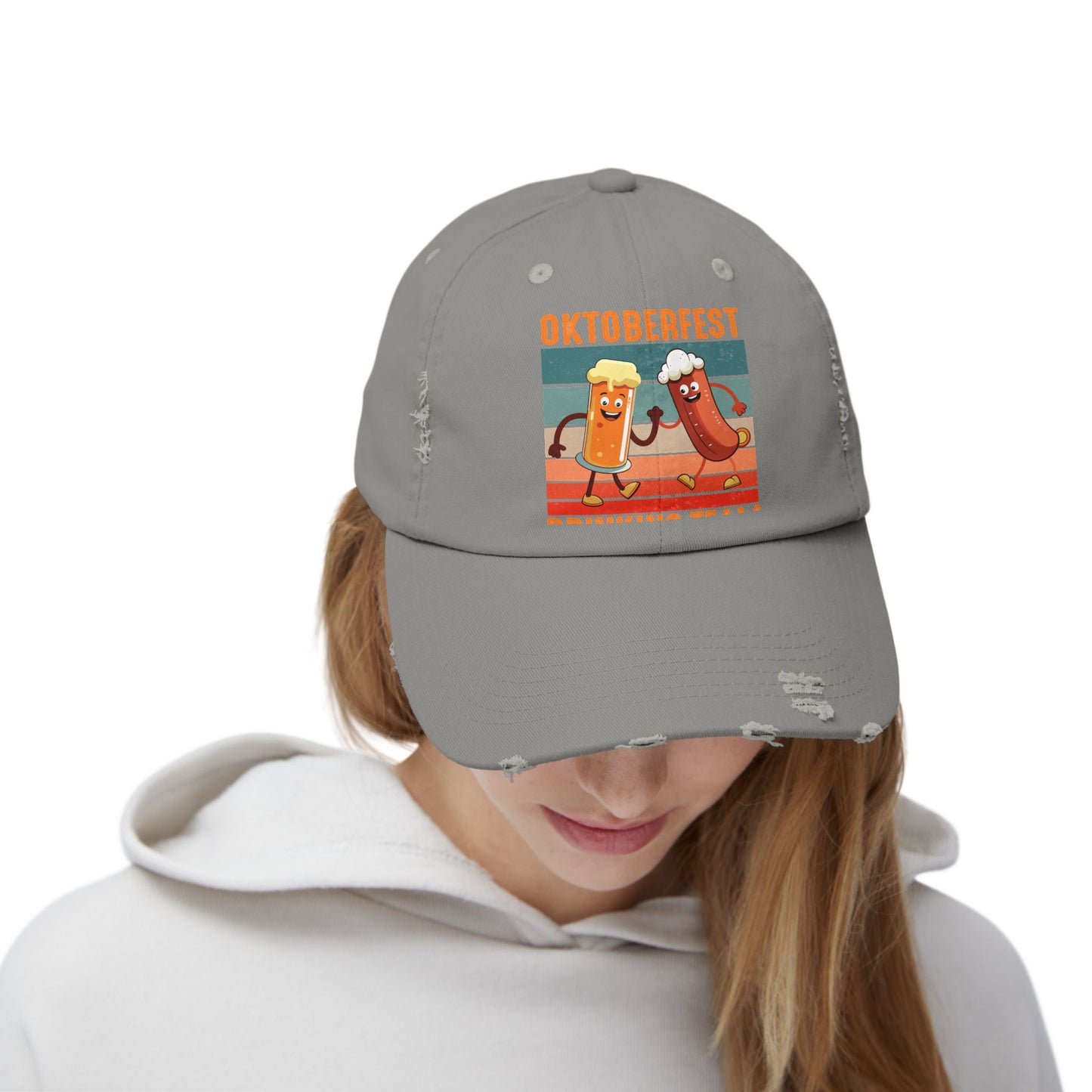Oktoberfest Drinking Team Let's Get Schnitzel Faced Cap