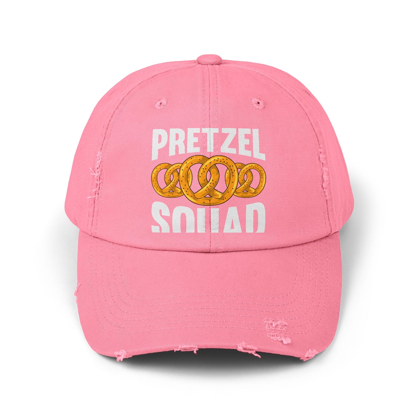 Pretzel Squad Fun Snack Enthusiasts Community Cap