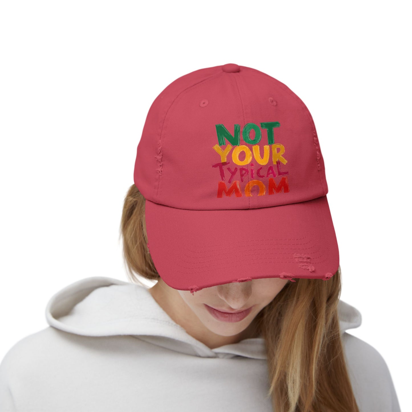 Not Your Typical Mom Bold and Colorful Statement Cap