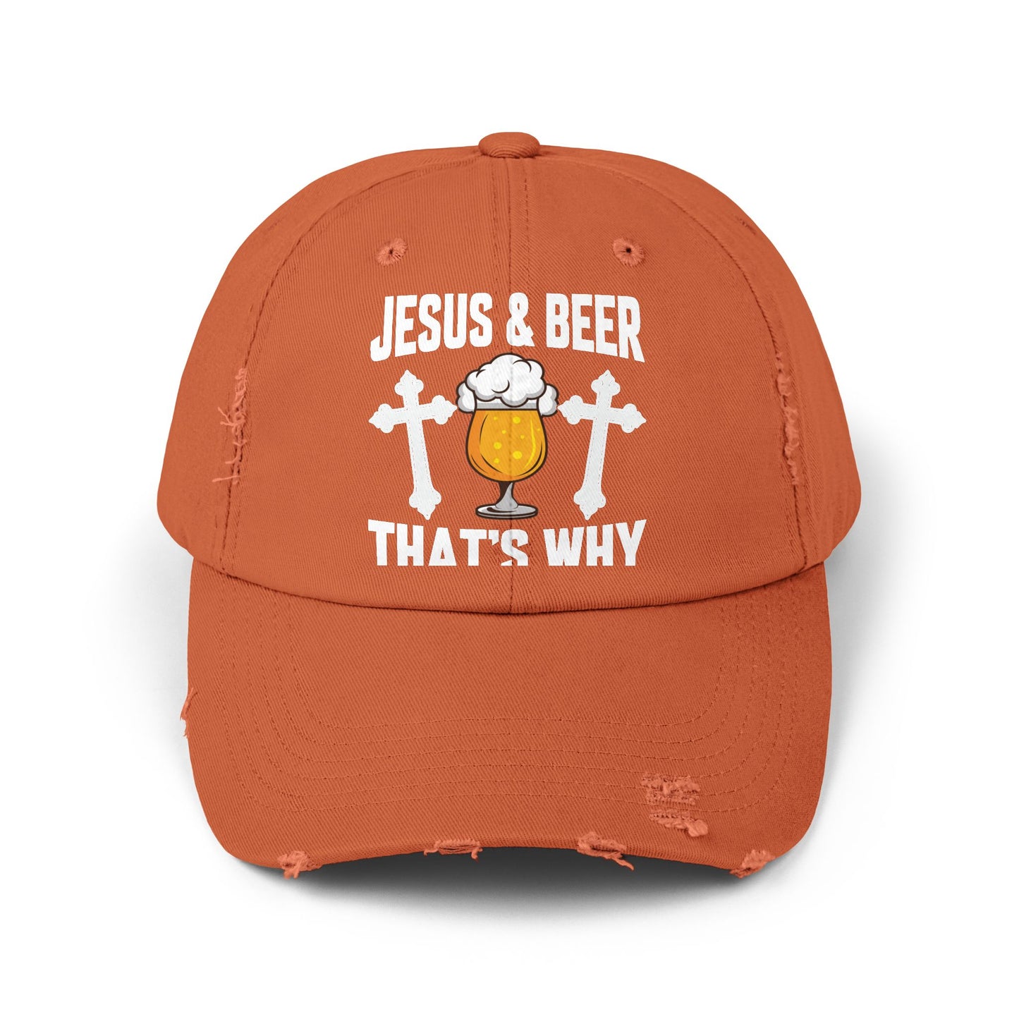 Jesus & Beer That's Why I'm Here Cap