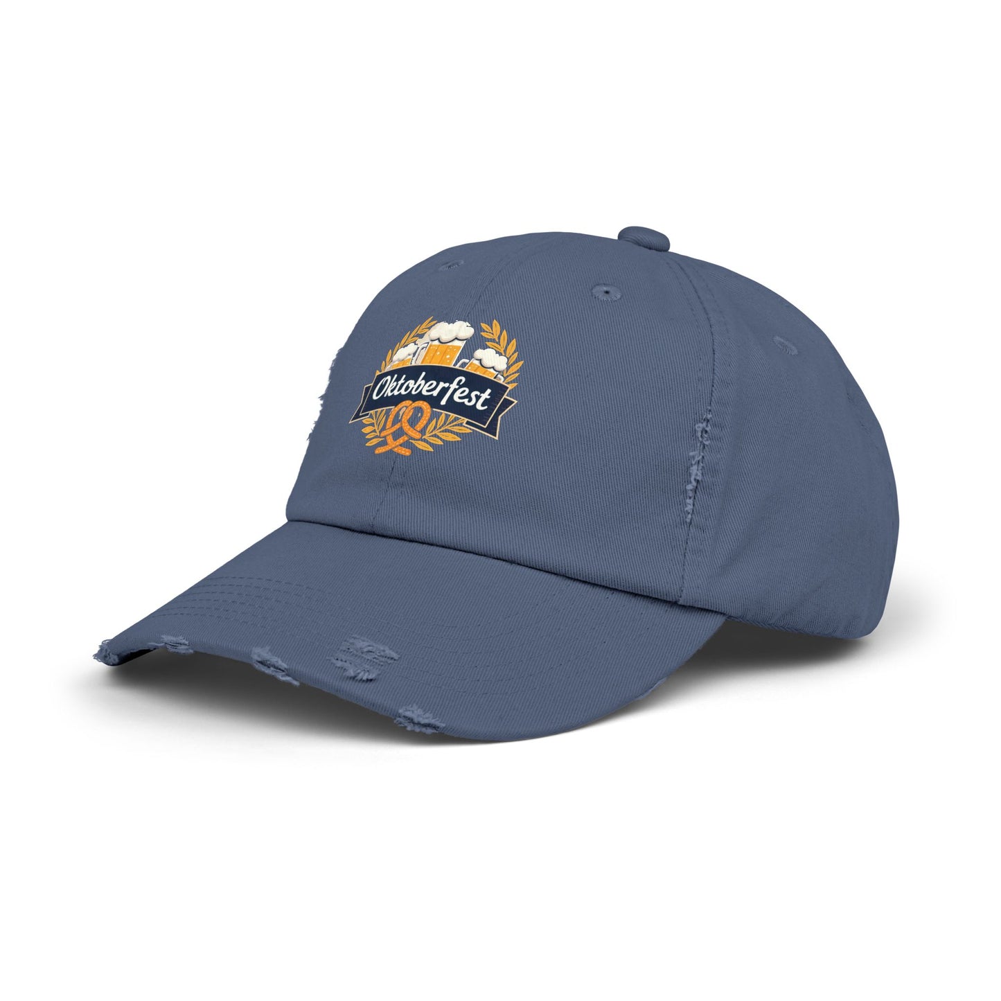 Oktoberfest Celebration with Beer and Pretzel Cap