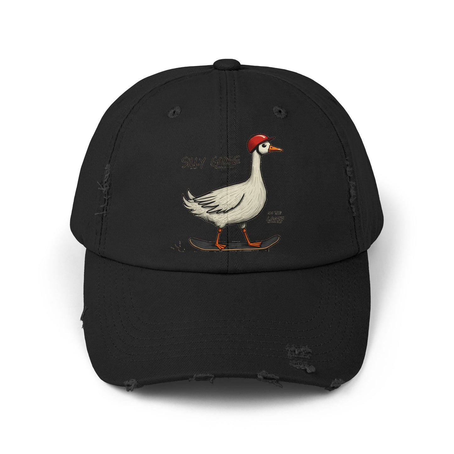 Silly Goose On The Loose Skateboarding Fun Cap