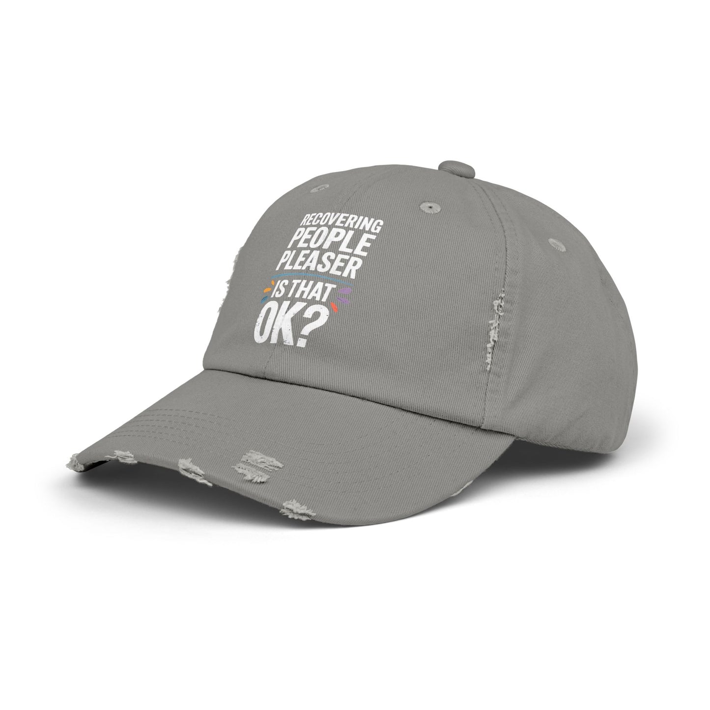 Recovering People Pleaser Is That OK Bold Statement Cap