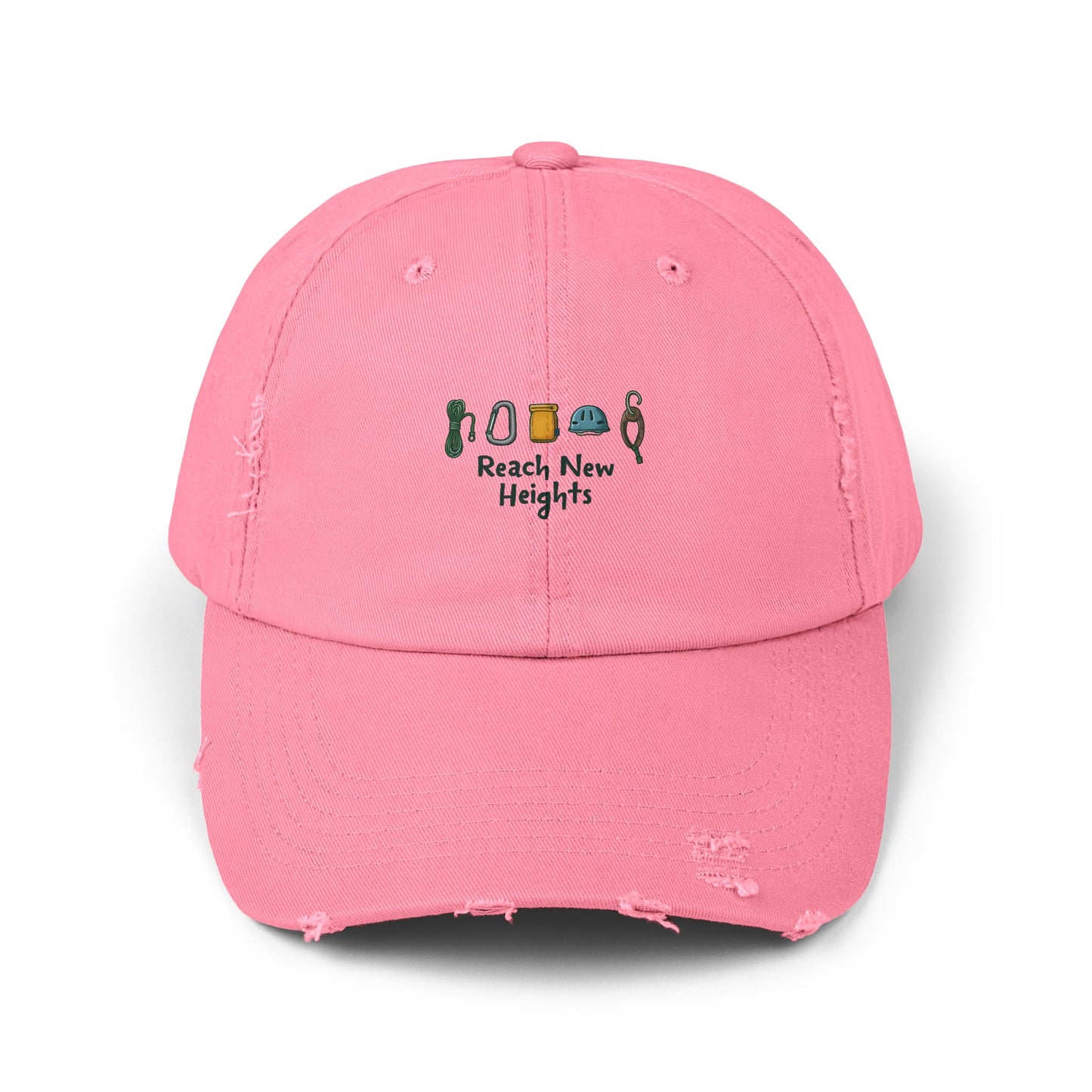 Reach New Heights Adventure Gear Enthusiast Design Cap