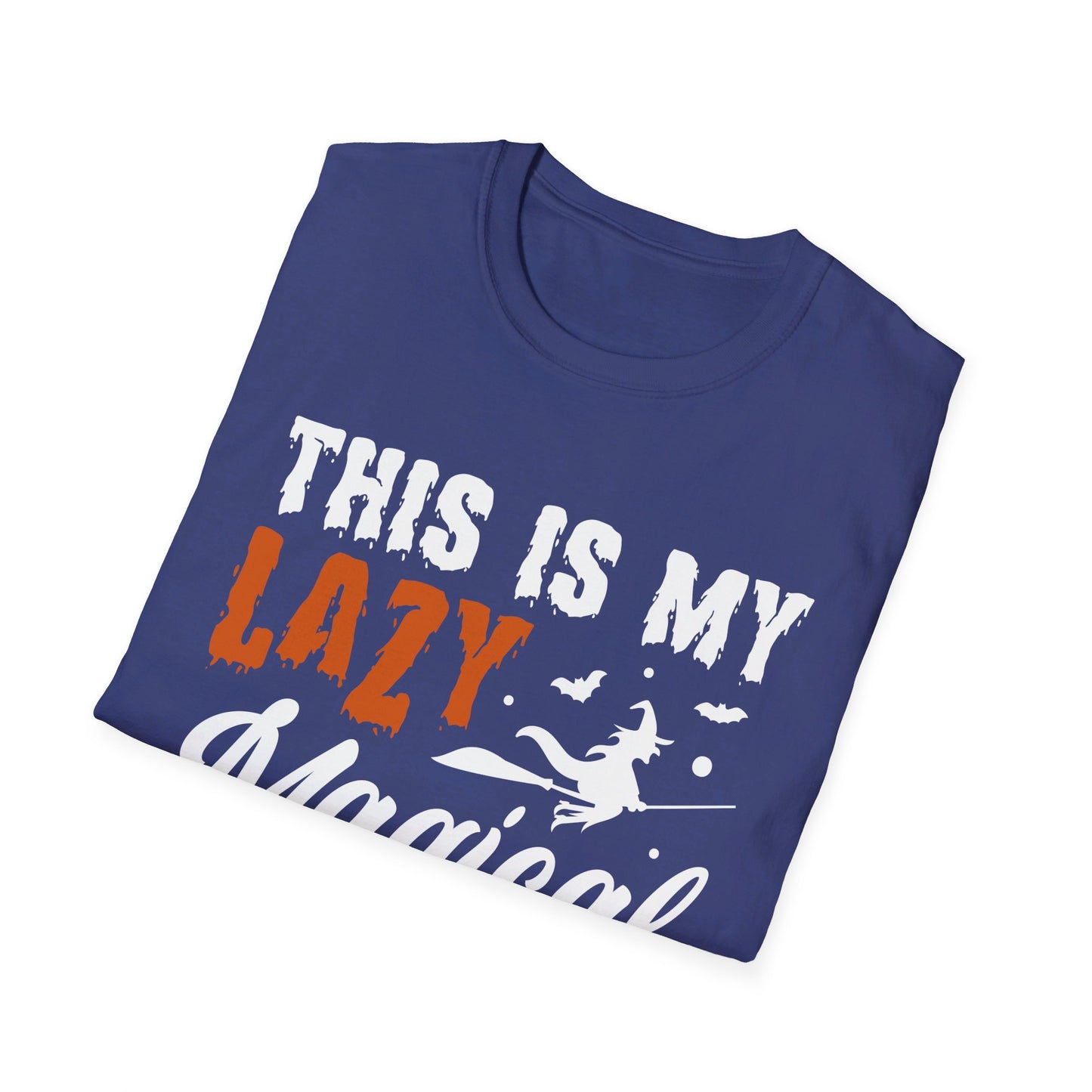 This Is My Lazy Magical Costume Witch Halloween Outfit T-Shirt