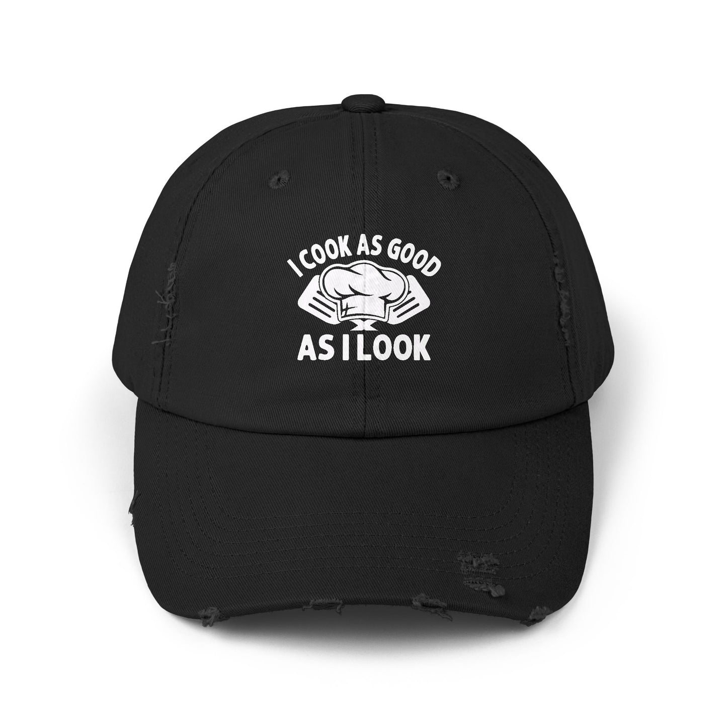 I Cook As Good As I Look Chef Hat Design for Culinary Enthusiasts Cap