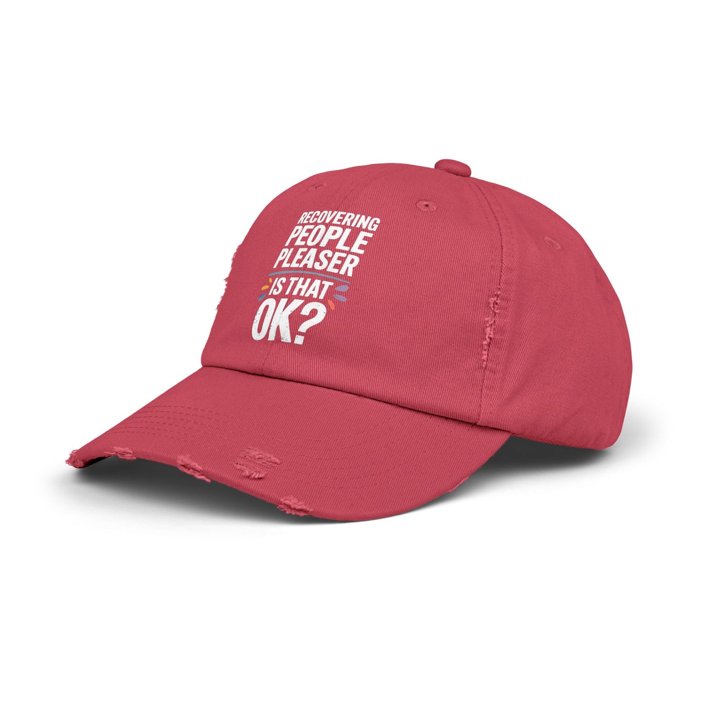 Recovering People Pleaser Is That OK Bold Statement Cap